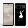כיסוי בעיצוב אישי עם השם שלך לדגם - Google Pixel 8 Pro 5G בעיצוב בלרינה