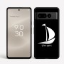 כיסוי בעיצוב אישי עם השם שלך לדגם - Google Pixel 8 Pro 5G בעיצוב סירה