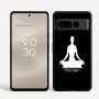 כיסוי בעיצוב אישי עם השם שלך לדגם - Google Pixel 8 Pro 5G בעיצוב אימון יוגה