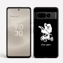 כיסוי בעיצוב אישי עם השם שלך לדגם - Google Pixel 8 Pro 5G בעיצוב עגלת תינוק