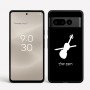 כיסוי בעיצוב אישי עם השם שלך לדגם - Google Pixel 8 Pro 5G בעיצוב כינור