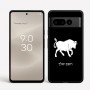 כיסוי בעיצוב אישי עם השם שלך לדגם - Google Pixel 8 Pro 5G בעיצוב מזלות - שור