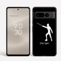 כיסוי בעיצוב אישי עם השם שלך לדגם - Google Pixel 8 Pro 5G בעיצוב לוחם סייף