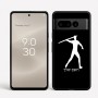 כיסוי בעיצוב אישי עם השם שלך לדגם - Google Pixel 8 Pro 5G בעיצוב זורק כידון