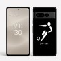 כיסוי בעיצוב אישי עם השם שלך לדגם - Google Pixel 8 Pro 5G בעיצוב כדורגל אולימפי