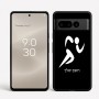 כיסוי בעיצוב אישי עם השם שלך לדגם - Google Pixel 8 Pro 5G בעיצוב רצים אולימפיים