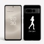 כיסוי בעיצוב אישי עם השם שלך לדגם - Google Pixel 8 Pro 5G בעיצוב רץ רץ אישה