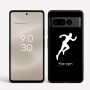 כיסוי בעיצוב אישי עם השם שלך לדגם - Google Pixel 8 Pro 5G בעיצוב רץ