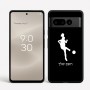 כיסוי בעיצוב אישי עם השם שלך לדגם - Google Pixel 8 Pro 5G בעיצוב שחקנית כדורגל - אישה