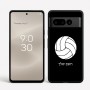 כיסוי בעיצוב אישי עם השם שלך לדגם - Google Pixel 8 Pro 5G בעיצוב כדור כדורעף