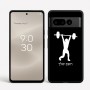 כיסוי בעיצוב אישי עם השם שלך לדגם - Google Pixel 8 Pro 5G בעיצוב הרמת משקולות