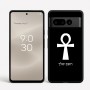 כיסוי בעיצוב אישי עם השם שלך לדגם - Google Pixel 8 Pro 5G בעיצוב אנק - מפתח החיים המצרי