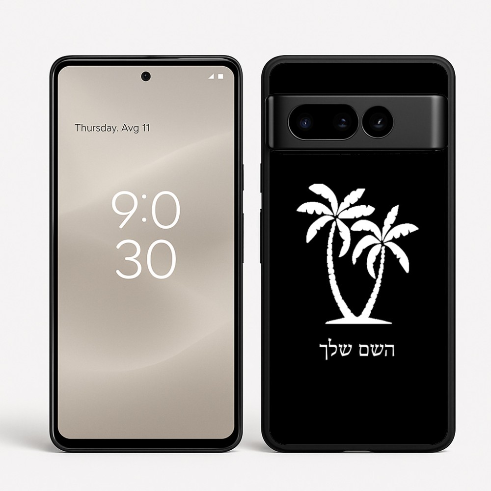 כיסוי בעיצוב אישי עם השם שלך לדגם - Google Pixel 8 Pro 5G בעיצוב כפות ידיים