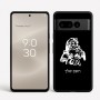 כיסוי בעיצוב אישי עם השם שלך לדגם - Google Pixel 8 Pro 5G בעיצוב סנטה קלאוס
