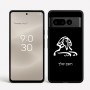כיסוי בעיצוב אישי עם השם שלך לדגם - Google Pixel 8 Pro 5G בעיצוב ספינקס מצרים