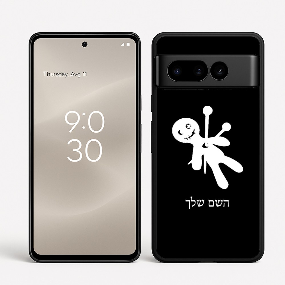 כיסוי בעיצוב אישי עם השם שלך לדגם - Google Pixel 8 Pro 5G בעיצוב וודו