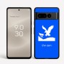 כיסוי בעיצוב אישי עם השם שלך לדגם - Google Pixel 8 Pro 5G בעיצוב נשר אמריקאי