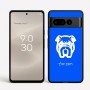 כיסוי בעיצוב אישי עם השם שלך לדגם - Google Pixel 8 Pro 5G בעיצוב פרצוף בולדוג