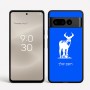 כיסוי בעיצוב אישי עם השם שלך לדגם - Google Pixel 8 Pro 5G בעיצוב צבי