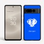 כיסוי בעיצוב אישי עם השם שלך לדגם - Google Pixel 8 Pro 5G בעיצוב ראש פיל