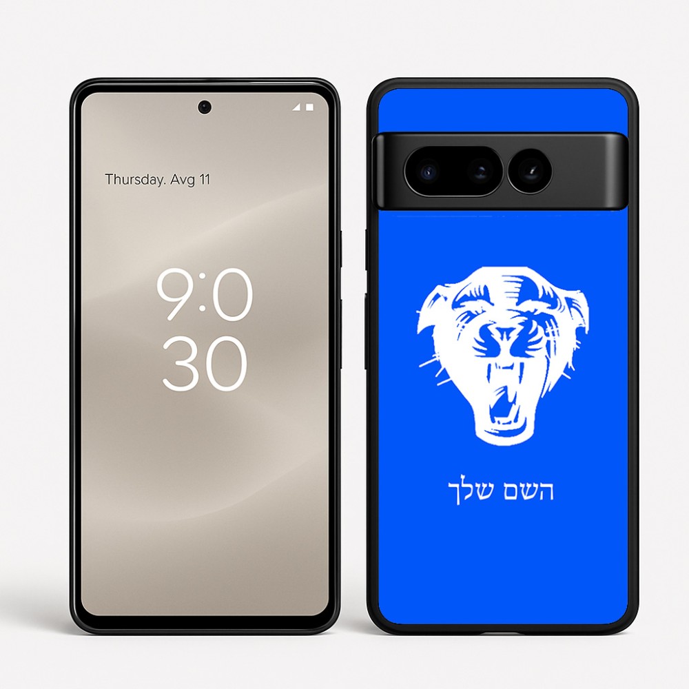 כיסוי בעיצוב אישי עם השם שלך לדגם - Google Pixel 8 Pro 5G בעיצוב פני פנטרה