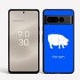 כיסוי בעיצוב אישי עם השם שלך לדגם - Google Pixel 8 Pro 5G בעיצוב חזיר