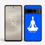 כיסוי בעיצוב אישי עם השם שלך לדגם - Google Pixel 8 Pro 5G בעיצוב אימון יוגה