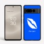 כיסוי בעיצוב אישי עם השם שלך לדגם - Google Pixel 8 Pro 5G בעיצוב שפתיים - נשיקה
