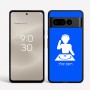 כיסוי בעיצוב אישי עם השם שלך לדגם - Google Pixel 8 Pro 5G בעיצוב אזור מוזיקה של די ג'יי