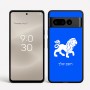 כיסוי בעיצוב אישי עם השם שלך לדגם - Google Pixel 8 Pro 5G בעיצוב מזלות - אריה