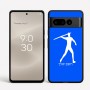 כיסוי בעיצוב אישי עם השם שלך לדגם - Google Pixel 8 Pro 5G בעיצוב זורק כידון