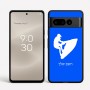 כיסוי בעיצוב אישי עם השם שלך לדגם - Google Pixel 8 Pro 5G בעיצוב אופנוע ים