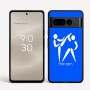 כיסוי בעיצוב אישי עם השם שלך לדגם - Google Pixel 8 Pro 5G בעיצוב לוחמים אולימפיים