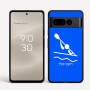 כיסוי בעיצוב אישי עם השם שלך לדגם - Google Pixel 8 Pro 5G בעיצוב קיאק אולימפי