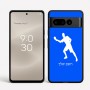 כיסוי בעיצוב אישי עם השם שלך לדגם - Google Pixel 8 Pro 5G בעיצוב שחקן פינג פונג