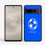 כיסוי בעיצוב אישי עם השם שלך לדגם - Google Pixel 8 Pro 5G בעיצוב כדורגל כדור כדורגל