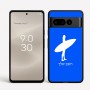 כיסוי בעיצוב אישי עם השם שלך לדגם - Google Pixel 8 Pro 5G בעיצוב גלישה - גלישה