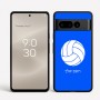 כיסוי בעיצוב אישי עם השם שלך לדגם - Google Pixel 8 Pro 5G בעיצוב כדור כדורעף