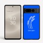 כיסוי בעיצוב אישי עם השם שלך לדגם - Google Pixel 8 Pro 5G בעיצוב חיטה גלית זהב
