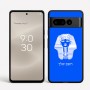 כיסוי בעיצוב אישי עם השם שלך לדגם - Google Pixel 8 Pro 5G בעיצוב פרעה - תות ענח' אמון מצרי