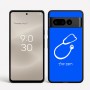 כיסוי בעיצוב אישי עם השם שלך לדגם - Google Pixel 8 Pro 5G בעיצוב סטטוסקופ רופא