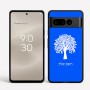 כיסוי בעיצוב אישי עם השם שלך לדגם - Google Pixel 8 Pro 5G בעיצוב עץ