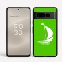 כיסוי בעיצוב אישי עם השם שלך לדגם - Google Pixel 8 Pro 5G בעיצוב סירה