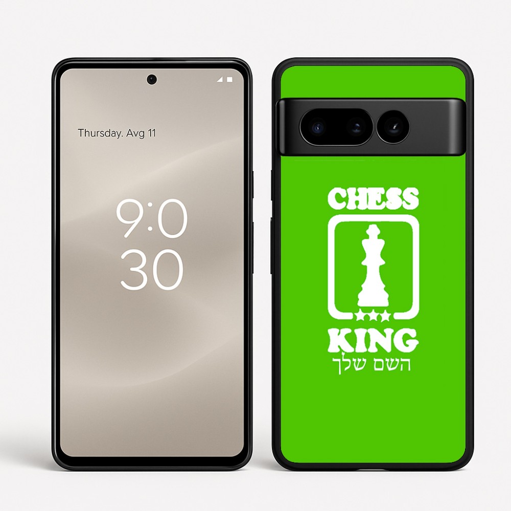 כיסוי בעיצוב אישי עם השם שלך לדגם - Google Pixel 8 Pro 5G בעיצוב שחמט