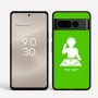 כיסוי בעיצוב אישי עם השם שלך לדגם - Google Pixel 8 Pro 5G בעיצוב אזור מוזיקה של די ג'יי