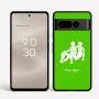 כיסוי בעיצוב אישי עם השם שלך לדגם - Google Pixel 8 Pro 5G בעיצוב מזלות - תאומים
