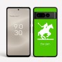 כיסוי בעיצוב אישי עם השם שלך לדגם - Google Pixel 8 Pro 5G בעיצוב שחקן פולו - סוס