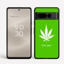 כיסוי בעיצוב אישי עם השם שלך לדגם - Google Pixel 8 Pro 5G בעיצוב עלה מריחואנה - גראס