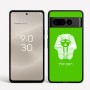 כיסוי בעיצוב אישי עם השם שלך לדגם - Google Pixel 8 Pro 5G בעיצוב פרעה - תות ענח' אמון מצרי