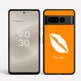 כיסוי בעיצוב אישי עם השם שלך לדגם - Google Pixel 8 Pro 5G בעיצוב שפתיים - נשיקה